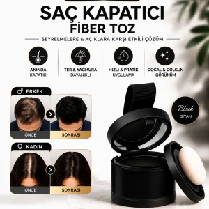 SAÇ KAPATICI FİBER TOZ