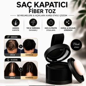 SAÇ KAPATICI FİBER TOZ
